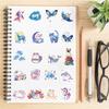53/106PCS Starry Sky Watercolor Creatures Sticker Notebook Graffiti Stationery Waterproof Coffee Waterproof Scrapbook Decals