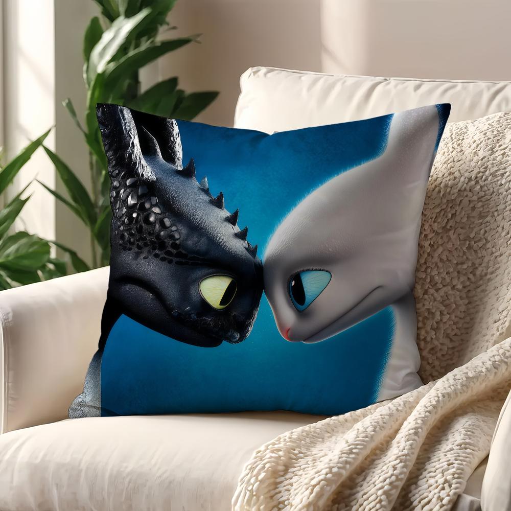 How to T-Train Your D-Dragon cushion cover Decoration Room Shop Car Home Office Coffee Pillow Sofa Printing Nordic Simplicity