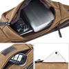 Casual Canvas Waist Bag Unisex Functional Waist Bag Mobile Phone Bag Men And Women Convenient Belt Banana Bag Fanny Pack