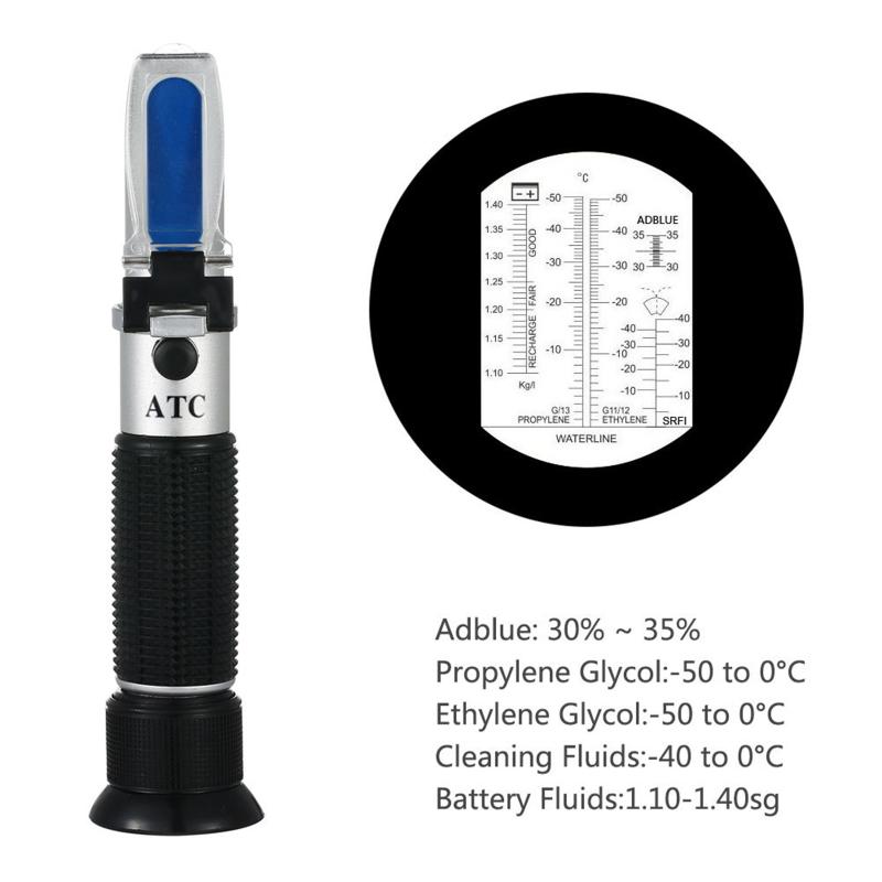 Buy Car Antifreeze Refractometer 500 Degree Urea Freezing Point