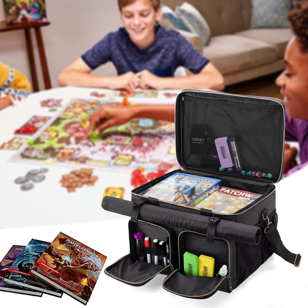 Trunab Board Game Storage Bag Board Game Case Carrying