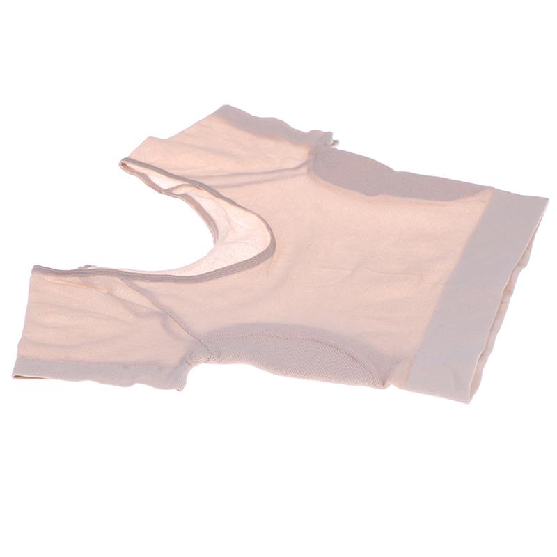 1X Underarm Sweat Pad Vest Top Armpit Excessive Perspiration Menopause Shield