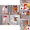 Creative Christmas Hat Featuring Cartoon Santa Snowman And Reindeer For Kids And Adults