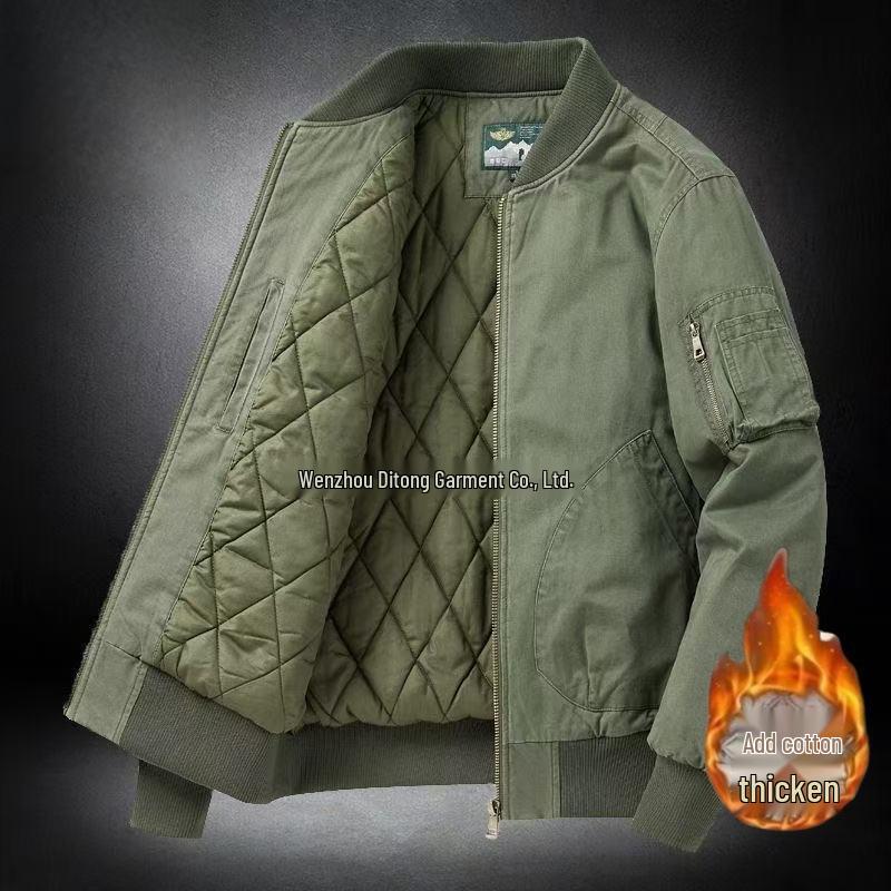 Unisex Retro Japanese Pilot Jacket - Spring Street Style Fashion