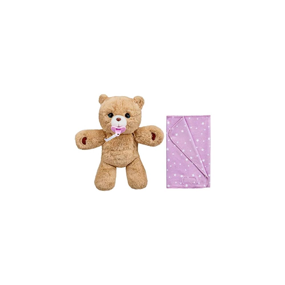 Takara Tomy Dakkoshite Nelun Cookie Bear Plush Toy Soft and Cuddly 30cm