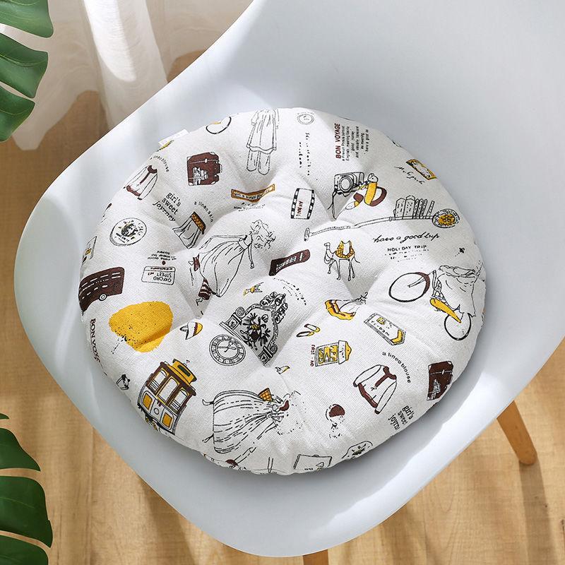 Round Cushion 35/40/45cm Office Chair Cushion Tatami Meditation Cushion Sofa Throw Pillows Yoga Floor Mat Decor Seat Cushion