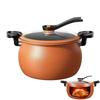 8L Pressure Pot Pressure Cooker Large Capacity Pressure Canning Pot Cooker Fast Cooking Pot Rice Cooker Soup Pot