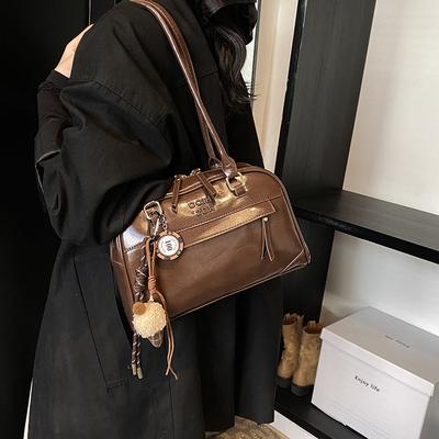 Niche Retro High-end Underarm Bag Women's New Large-capacity Bag Versatile Shoulder Bag