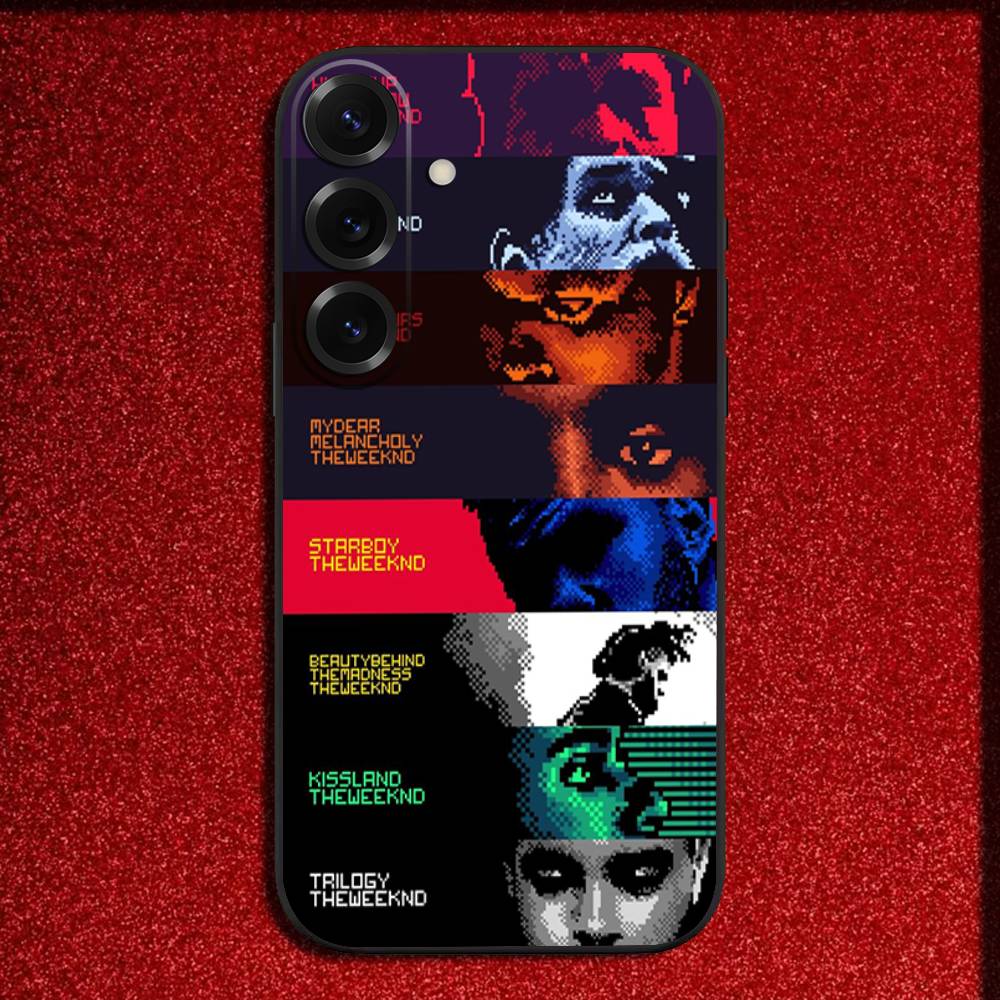 The W-Weeknd Hurry Up Tomorrow Phone Case For Samsung S25,S24,S21,S22,S23,S30,Ultra,S20,Plus,Fe,Lite,5G Black Cover