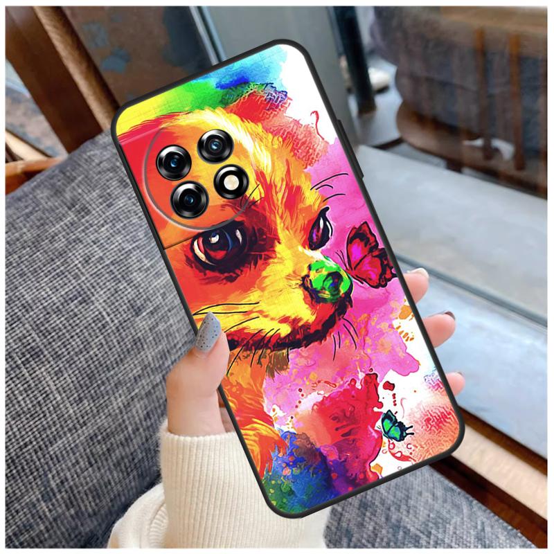 

Cartoon Chihuahua Dog Case For OnePlus 13T 8T 10T 9 10 Pro 15 13 12 11 13R 12R Nord CE 5 2 3 4 Lite N20 N30 Coque OnePlus 12