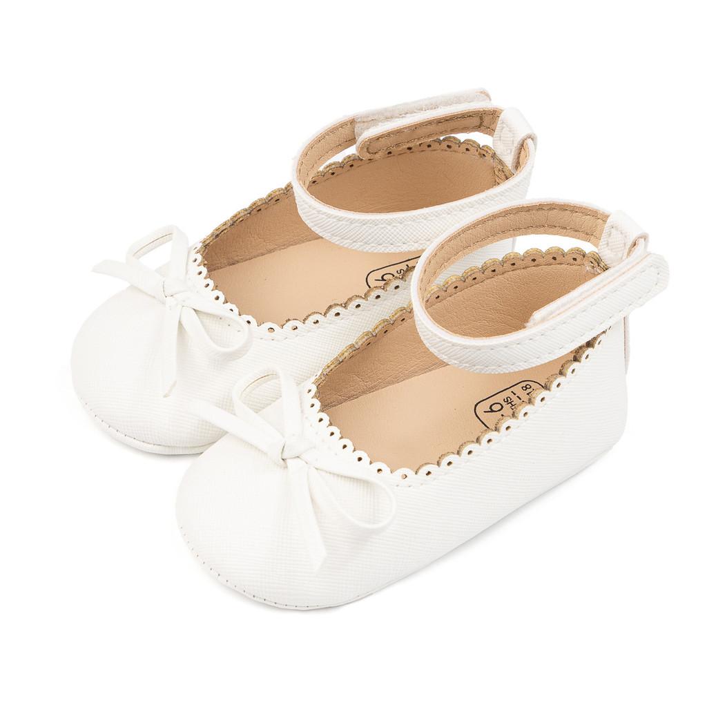 

Baby Girl Fashion Sneakers With Synthetic Pu Upper And Bow Accent For Toddler Walks 11cm белый