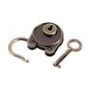 Mini Bear for Head Archaize Padlocks With for Key Metal for Wish Lock Jewelry Box Decorative Padlock for Boys, Girls, St