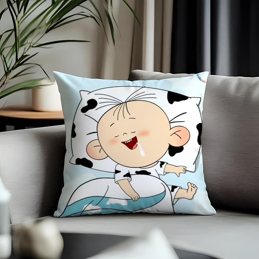 Viral BBig Ear Tutuful Cushion Cover Antidustmite Pillowcase Invisible Zipper Silky Short Plush Sofa Cushion Cover