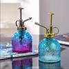 1 Stück Glas-Sprüher für die Bewässerung Vintage Kunststoff-Oberteil Pumpe Gießkanne Farbige Glas-Sprühflasche Pflanzen-Sprüher Für Zimmerpflanzen