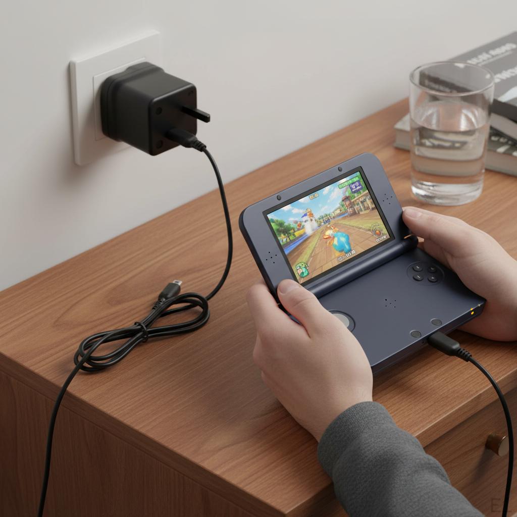 AC-Netzteil-Ladegerät für Nintendo 3DS 2DS XL DSi Konsole UK-Stecker