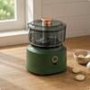 Mini Chopper Multifunctional Puree Blender Maker Cordless Electric Meat for Parents, Infants Green