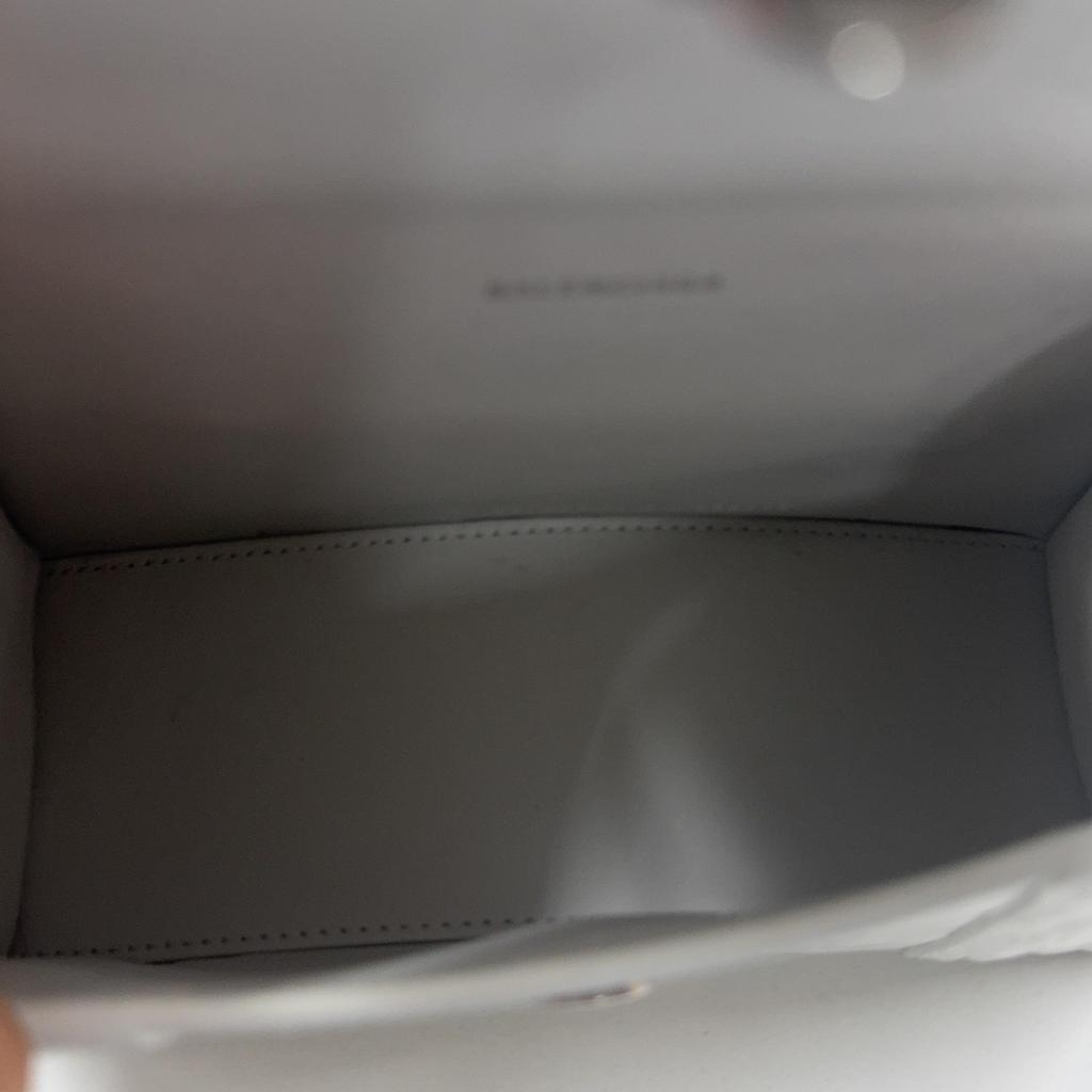 [Pre-Owned] Balenciaga Hourglass XS Top Handle Bag 'White' - Good #UI3OQS