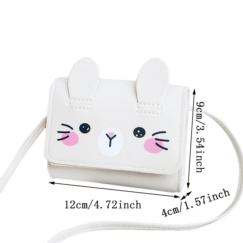 Children Mini Handbags for Girls Fashion Princess Baby PU Leather Small Shoulder Crossbody Bag Cute Kids Coin Purse Wallet