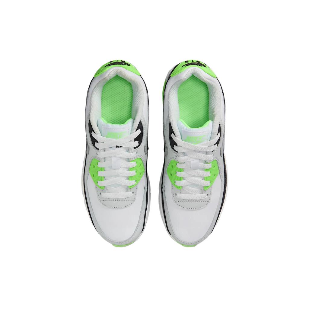 New Nike Air Max 90 Low Top Kids' Outdoor Shoes Green Kids' CD6864-130