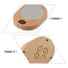 Coffee Cup Warmer Electric Coffee Heater 55-65°C Constant Temperature Built-in Gravity Sensing Switch On/off Display