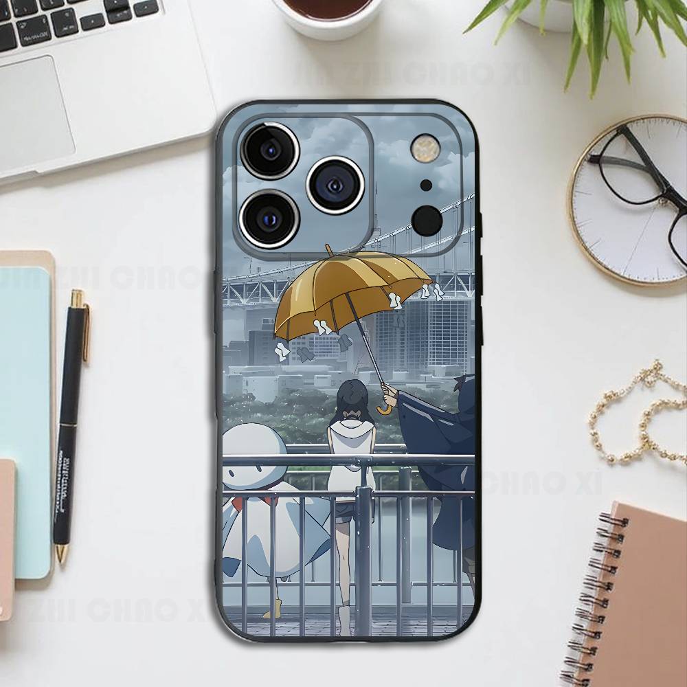 

Weather W-With You Silicone Soft Phone Case For IPhone17 16 15 14 13 12 11 Pro Max Plus X XR SE Cover iPhone16pro