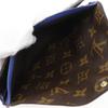 LOUIS VUITTON Portefeiulle Josephine Purse M60164 Three fold Brown Monogram canvas Women Used
