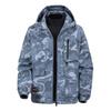 European Size Hooded Tooling Jacket Men's New Loose Casual Camouflage Men's Top Coat