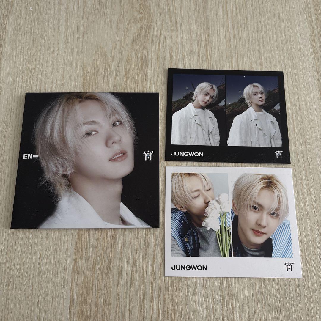 

[USED] ENHYPEN Jungwon CD, photo card