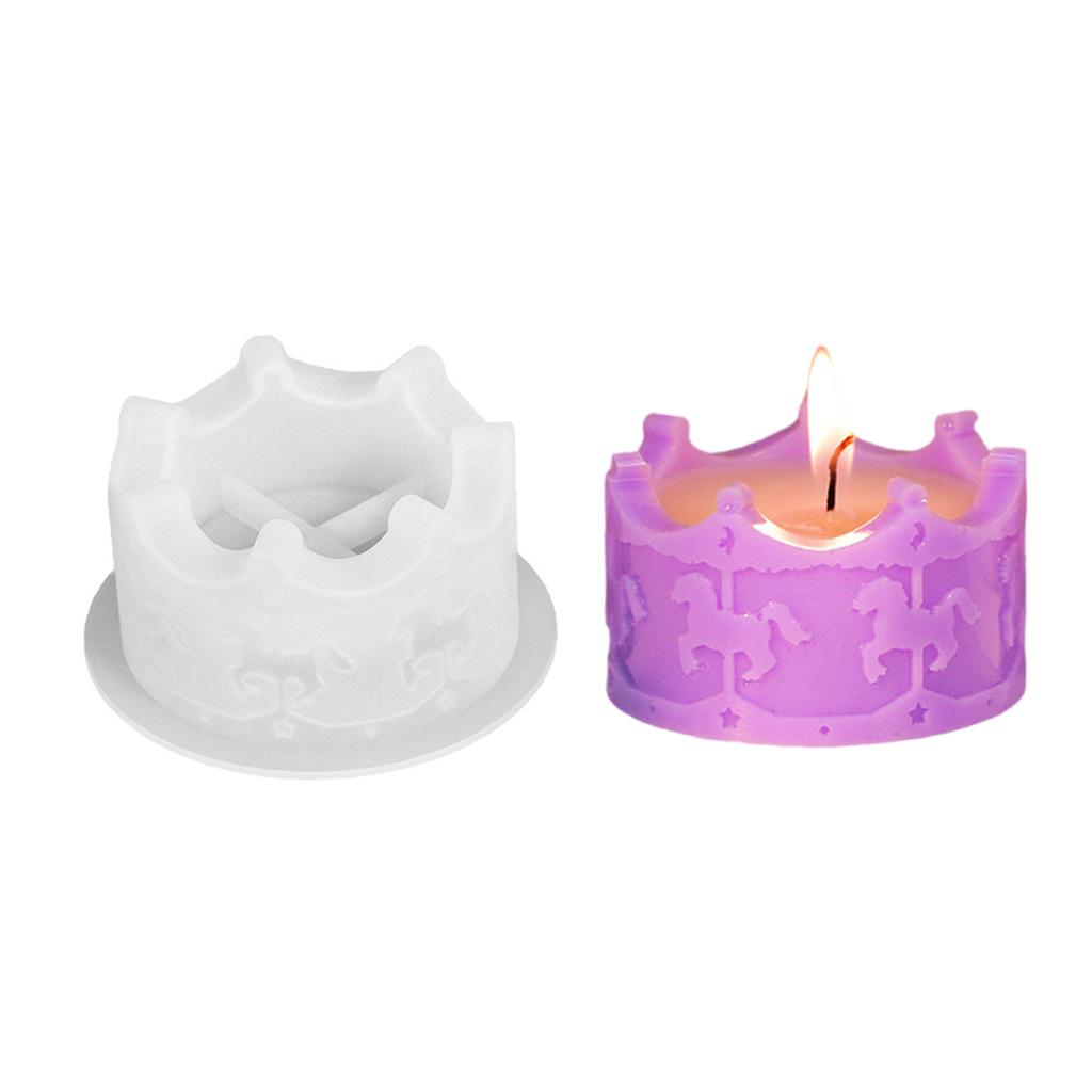 Durable Silicone Scented Candle Ornament Mold For Making Creative Candle Cups And Functional Storage Containers