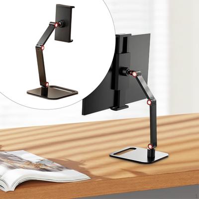 Desktop Tablet Display Stand Non Slip Base Stable Heavy Duty Rotatable Universal Sturdy Black