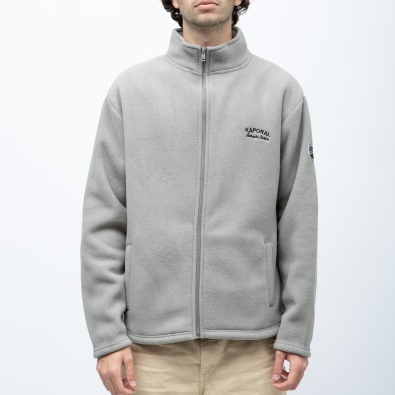 Gilet polaire franco col montant avec zip Homme KAPORAL