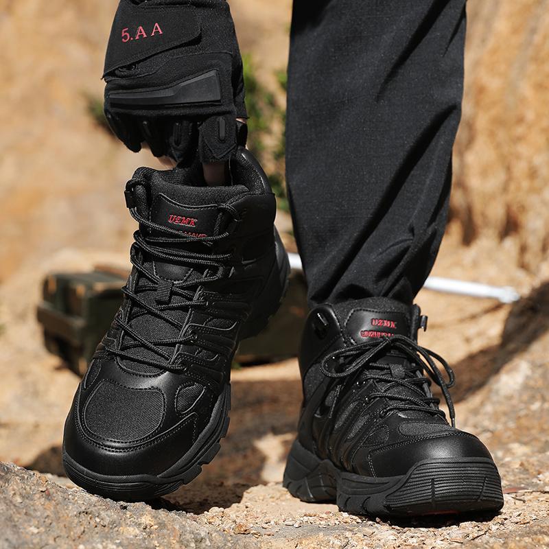 Large Size Men's Outdoor Hiking Boots Military Boots 39-46