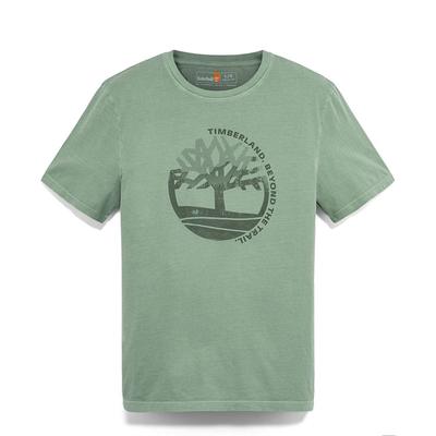 Outdoor Casual Breathable Short Sleeve T-Shirt Men Tops Olive A6BCMEC6