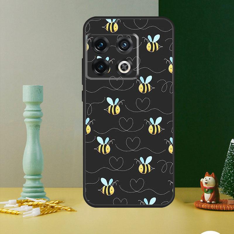 Bumble Bee Honeycomb Honey Phone Case For OnePlus 13 12 11 9 10 Pro 13R 12R 8T 9RT 10T 10R Nord 4 CE 2 3 Lite N20 N30
