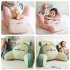 Multi-functional Latex Headboard Cushion Soft Bag Waist Support Pillow Large Back Sofa Pillow Bed Reading Can Be Removed and Washed Ergonomic Pillow