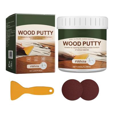 Wood Floor Scratch Repair Long-Lasting Wall Putty Hole Repair Exterior Wood Filler Professional Wood Hole Filler Stainable Wood