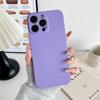 For iPhone 16 Pro Phone Back Case Scratch Resistant Silicone Mobile Cover
