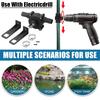 Drill For Water Transfer, Self-Priming Electric Drill Powered , Portable Hand Drill Water For Gasoline, Oil, , Aquarium, Garden