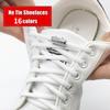Elastické tkaničky bez zavazování Půlkruhové tkaničky do bot pro děti a dospělé Tenisky tkaničky do bot Quick Lazy tkaničky s kovovým zámkem Šňůrky do bot