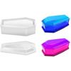 Silicone Clay Tools Resin Making Coffin Mould Resin Casting Mold Container Trinket Storage Box