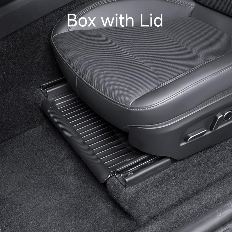 For Tesla Model Y Juniper 2026 Accessories Under Seat Storage Box Seat Organizer for Tesla Model Y Juniper Interior Tray