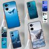 Blue Whale Case For Realme 12 11 10 9 Pro Plus GT5 GT Neo5 C21Y C25s C30 C31 C33 C35 C51 C53 C55 C67