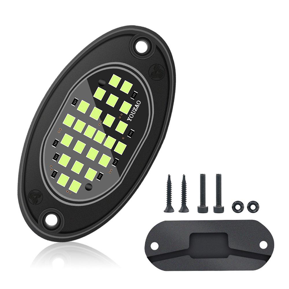 12V Car Led Chassis Light Off-road Vehicle Wrangler Chassis Modification Light Middle Net Light Ambient Light