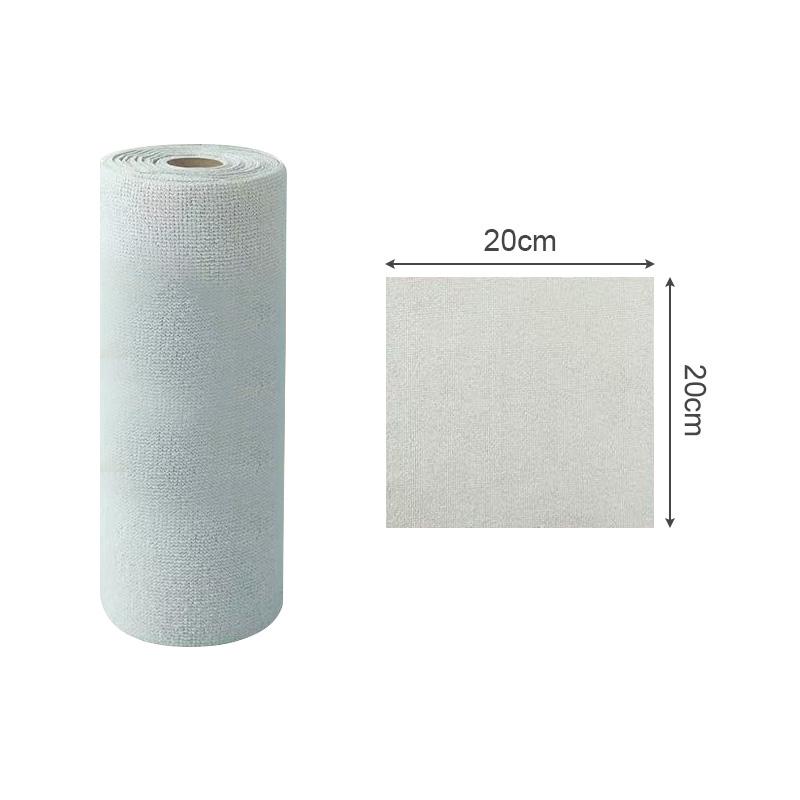 Cleaning Towels Reusable Cleaning Wipe Household Kitchen Cloth Wet Dry Dish Towels Convenient Microfiber Towel Rolls Dish Rags