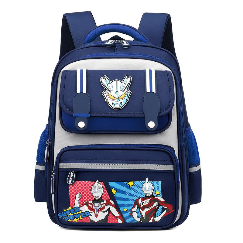 Schoolbag Cartoon Primary School Boys and Girls Grades 1-4 Backpack Large Capacity Lightweight Versatile Batch