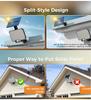 IP65 234LED 3 Modes Motion Sensor Solar Lights Outdoor Flood Lights with Remote Waterproof Security Solar Lights for Outside