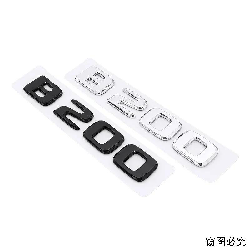 CUVJF1 Modified Car Fender Side Sticker Badge Rear Tail Emblem Styling for Mercedes Benz B180 B200 B220 B250 B260 Accessories
