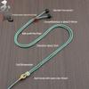 Hand-Woven Ruyi Knot Lanyard Necklace with Jade and Crystal Pendants