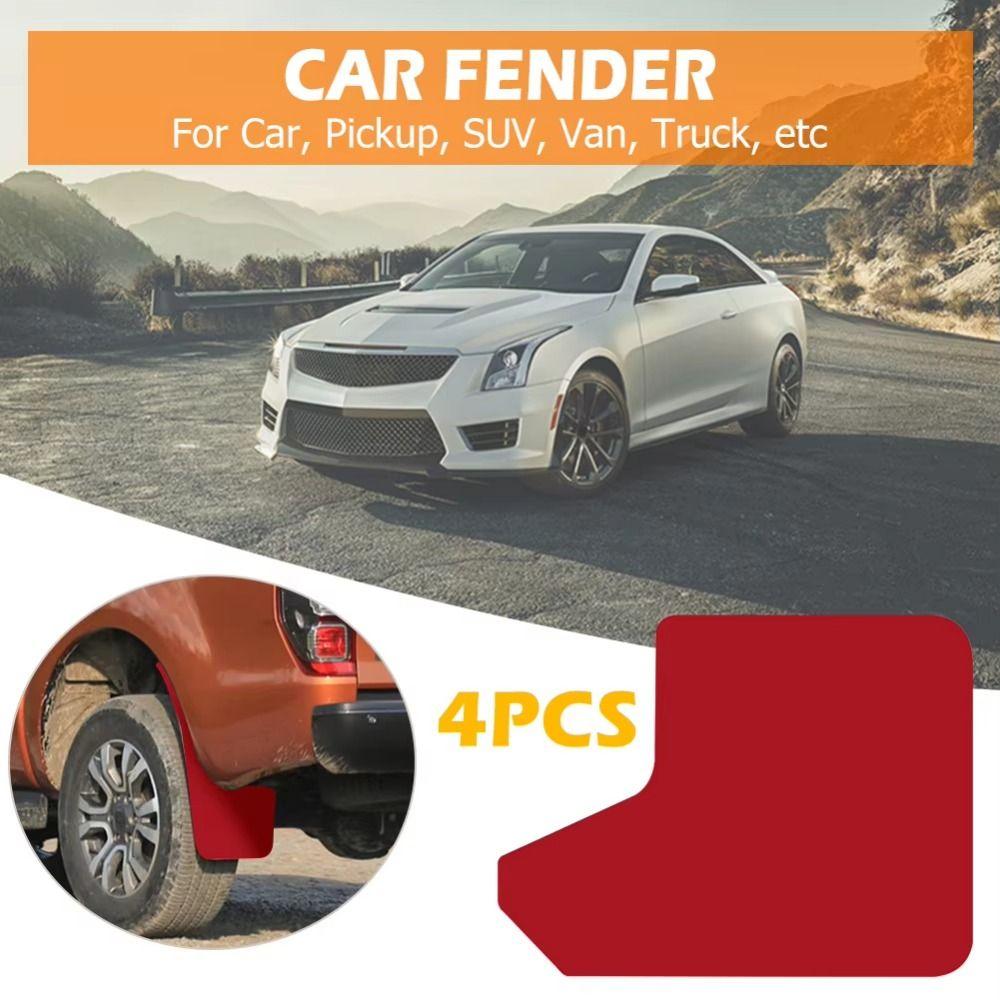 4Pcs High-quality Car Splash Guard Universal Auto Mudguards Classic Wheel Mud Flaps  Pickup