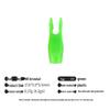 Multicolor Anti-Nail Plastic Arrow Nock with Inner Insert and Outer Wrap, Various Specifications Available.